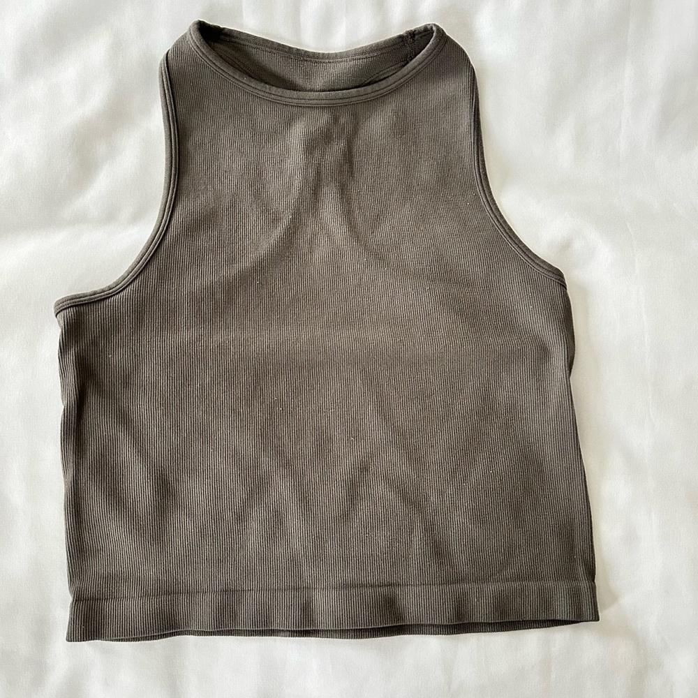 Gray Free People Movement Seamless Tank